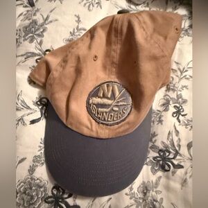 Islanders Tan and Gray Cap